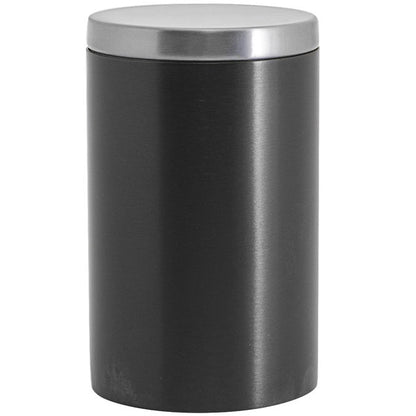 FOH Round Stainless Jar with Lid, 12 ct
