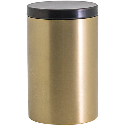 FOH Round Stainless Jar with Lid, 12 ct