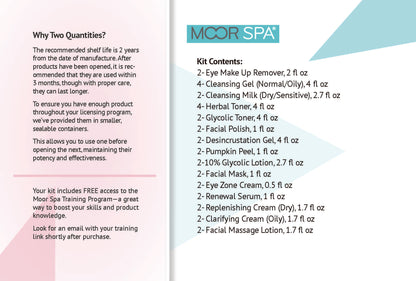 Moor Spa Student Kit, All Skin Types