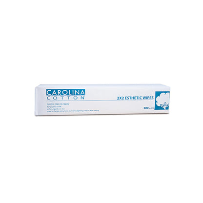 Carolina Cotton Esthetic Wipe, 200 ct