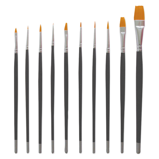 Debra Lynn Nail Art Brush Set, 10 piece