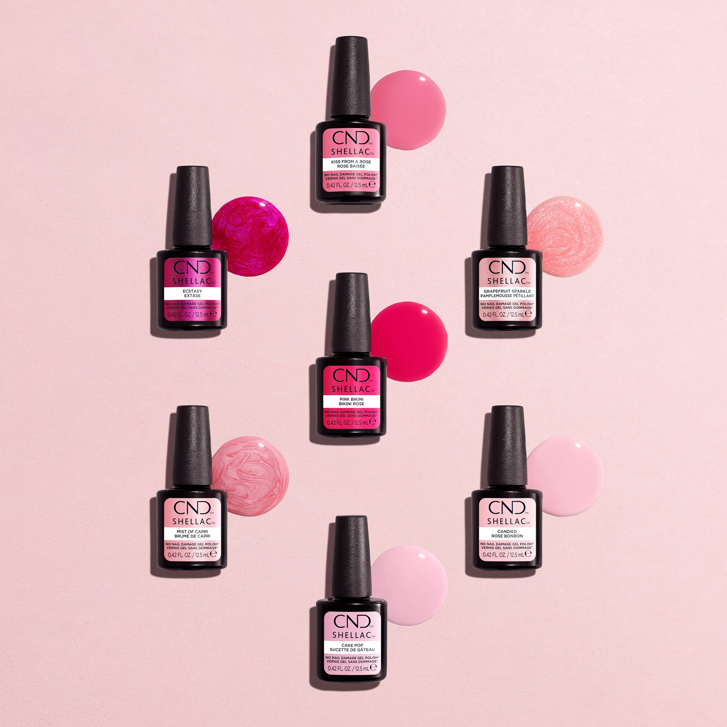 CND Shellac, Grapefruit Sparkle, 0.42 fl oz – Universal Companies