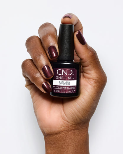 CND Shellac, Dark Lava, 0.42 fl oz