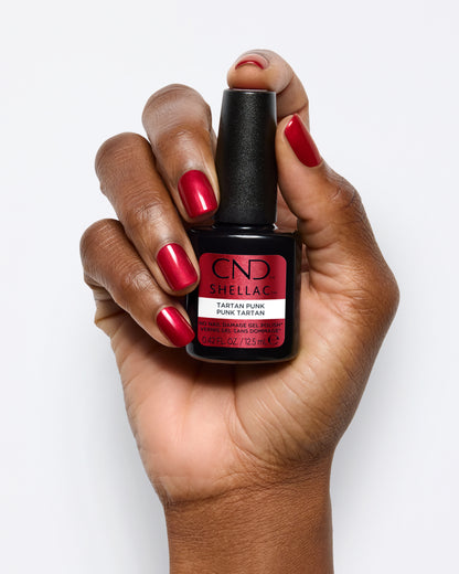 CND Shellac, Tartan Punk, 0.42 fl oz