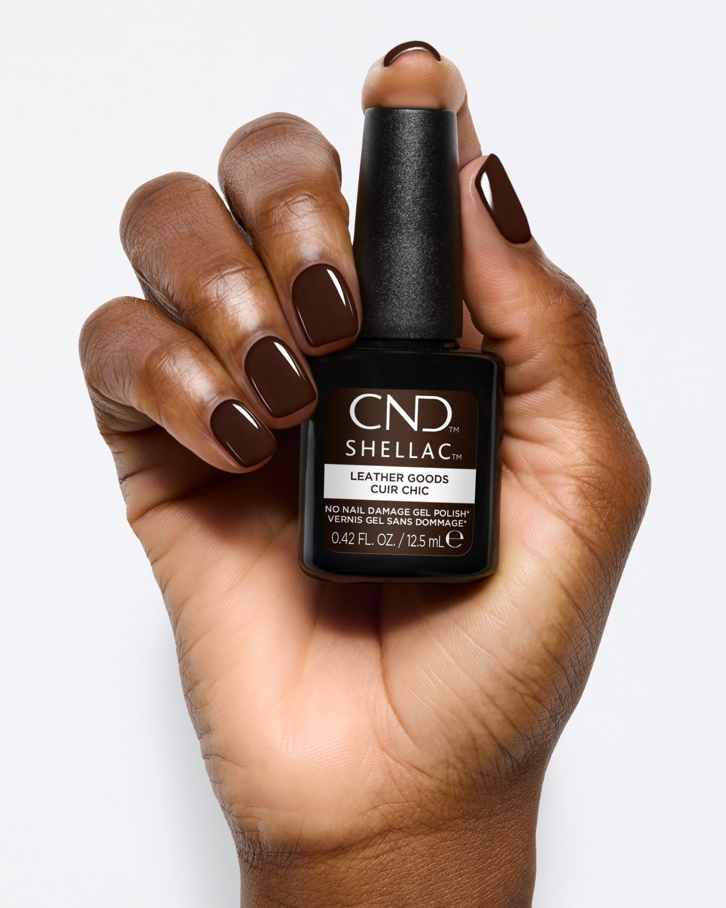 CND Shellac, Leather Goods, 0.42 fl oz