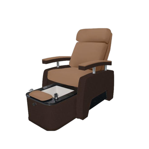 Image of Living Earth Crafts 5th Avenue PediLounge Pedicure Chair with Plumbed Hydrotherapy Footbath