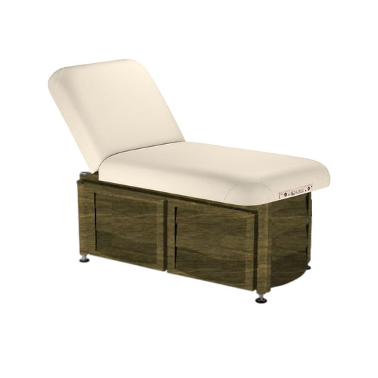 Living Earth Crafts Serenity Treatment Table with Cuvee Cabinet Base