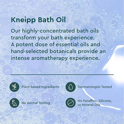 Kneipp Bath Oil, Dream Away Valerian & Hops, 0.67 fl. oz, 12 pack BOGO, 24 ct.