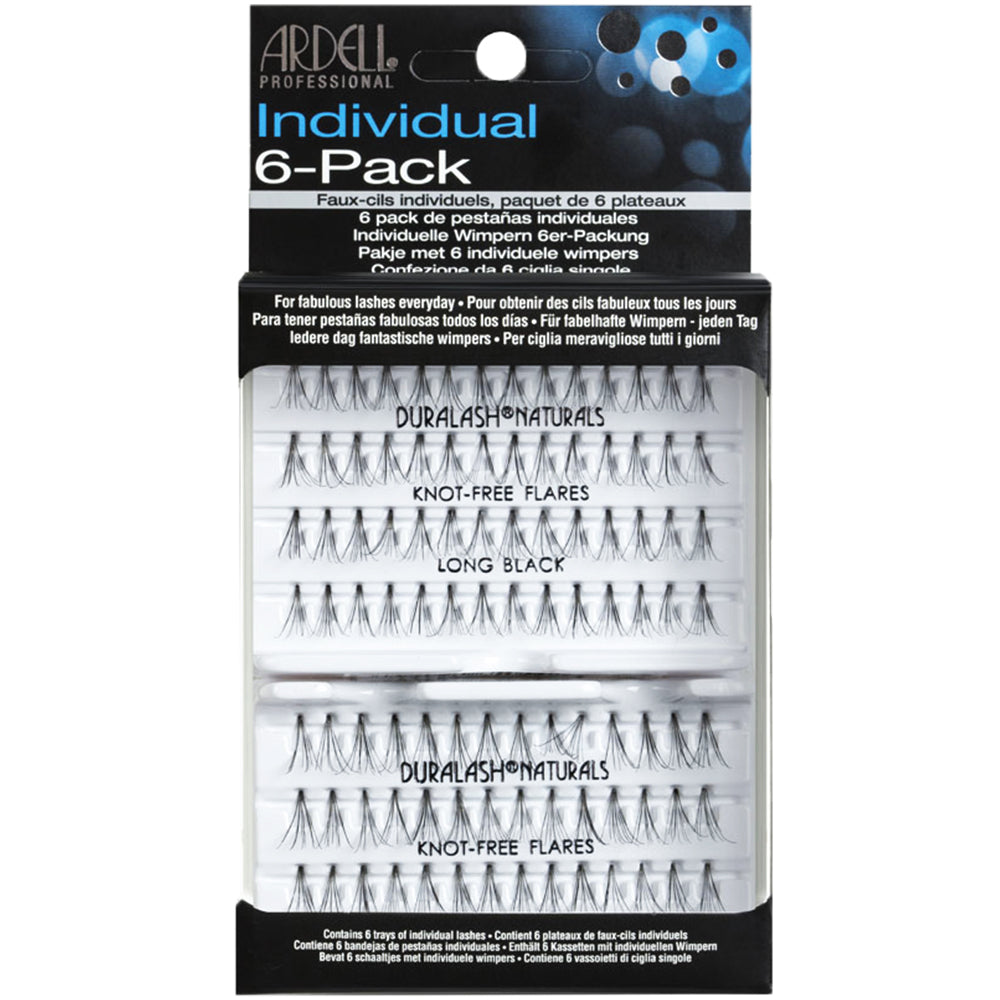 Ardell, Individual, Long, Black, 6 pk