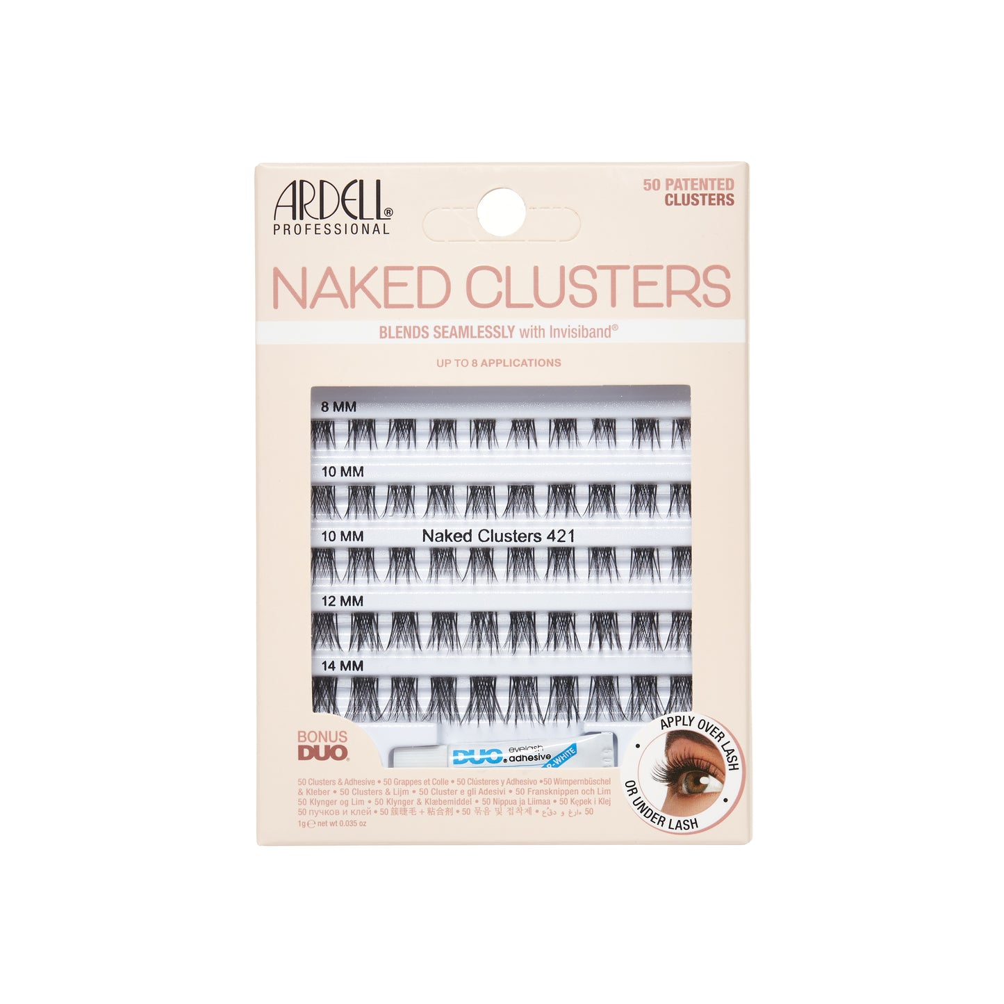 Ardell Naked Cluster Lashes 421, 50 pc