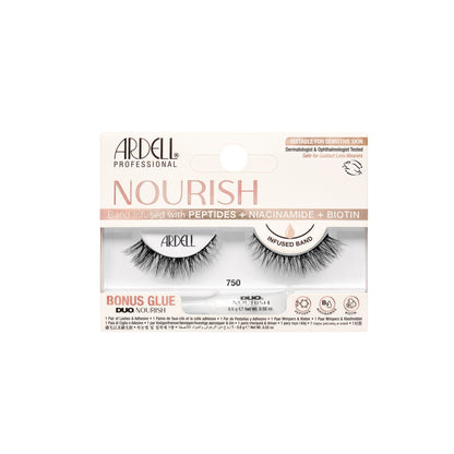 Ardell Nourish Strip Lashes 750, 1 pr