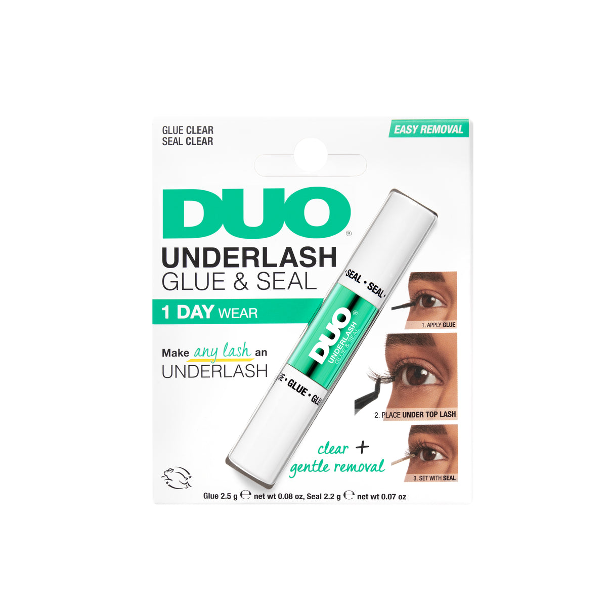 Ardell, DUO Underlash 1 Day Glue & Seal, Clear, .07 oz