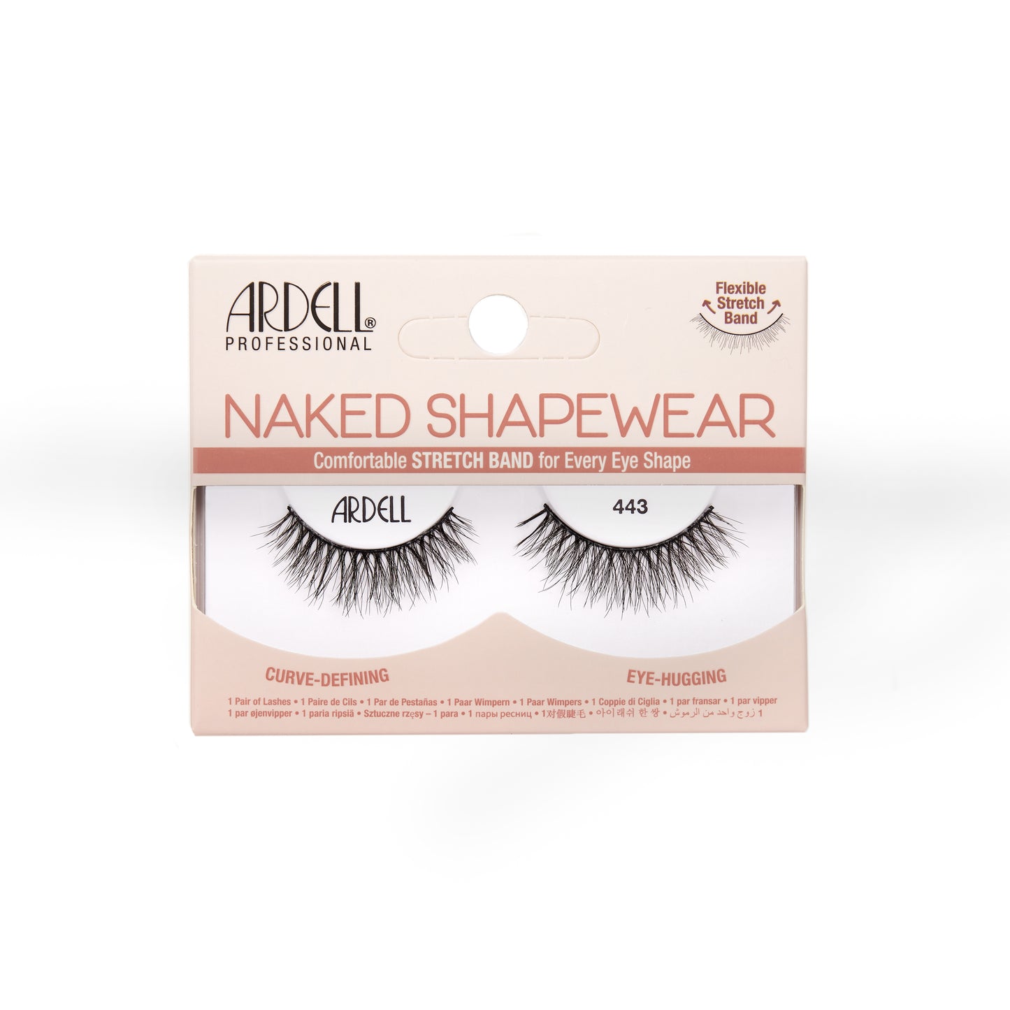 Ardell Naked Shapewear Strip Lashes 443, 1 pr