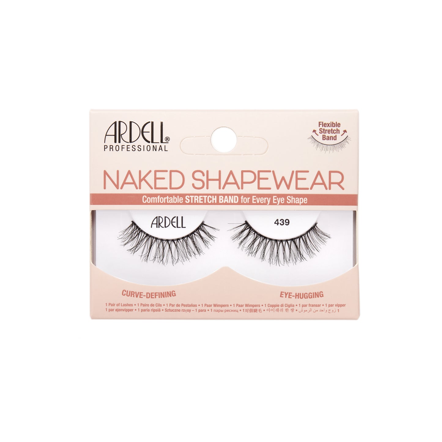 Ardell Naked Shapewear Strip Lashes 439, 1 pr