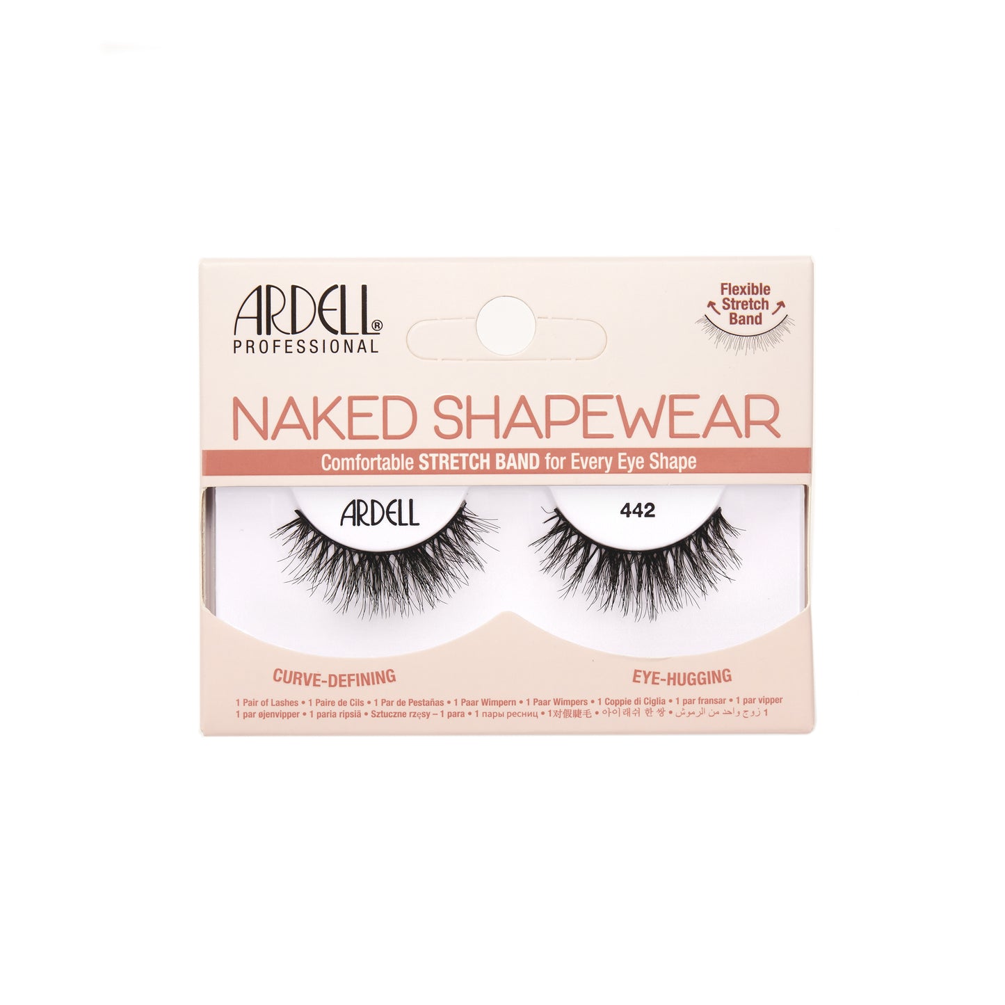 Ardell Naked Shapewear Strip Lashes 442, 1 pr