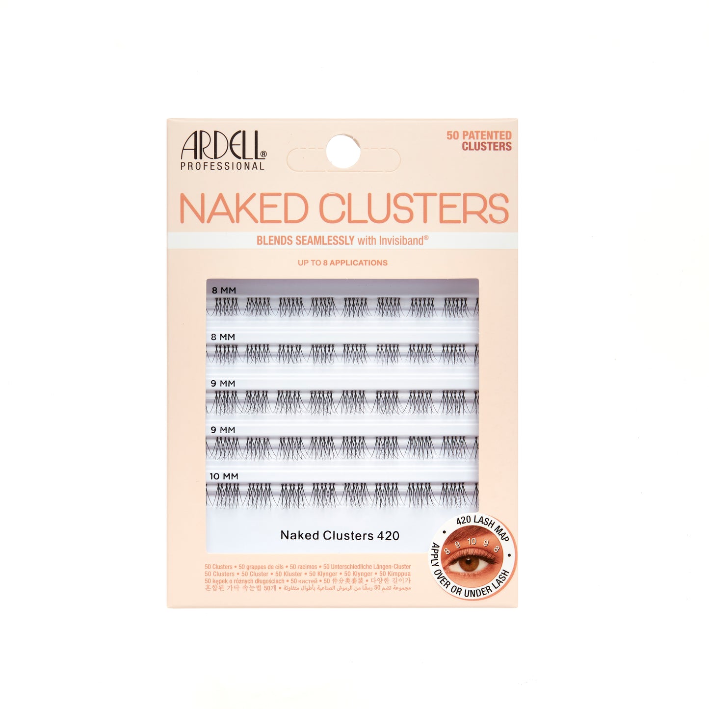 Ardell Naked Cluster Lashes 420, 50 pc