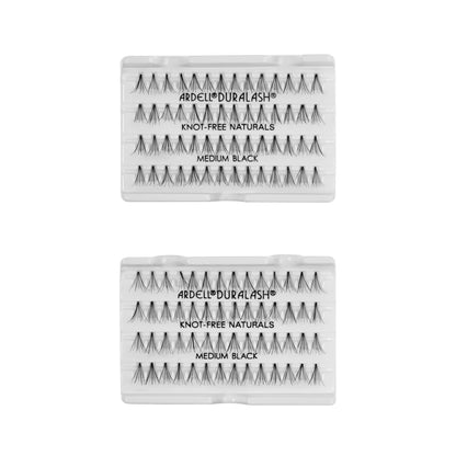 Ardell Individual Cluster Lashes, Medium, Black, 6 pk