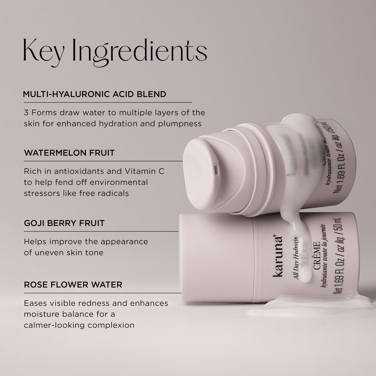 Karuna All Day Cream, 1.69 fl oz
