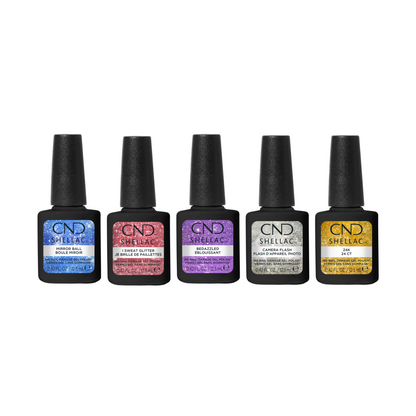 CND Shellac, Glittercore Prepack, 6 pc