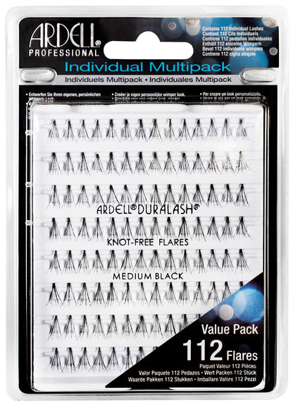 Ardell Individual Cluster Lashes Value Pack, Medium, Black, 112 pc