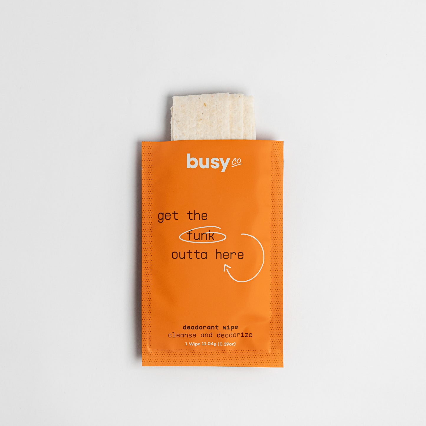 Busy Co. Deodorant Wipes, 120ct