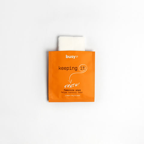 Image of Busy Co. Feminine Wipes, 15 ct, Case of 8