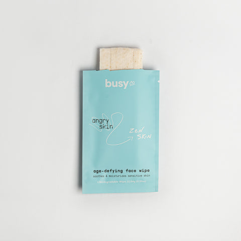 Image of Busy Co. Face Wipes, 15 ct, Case of 8