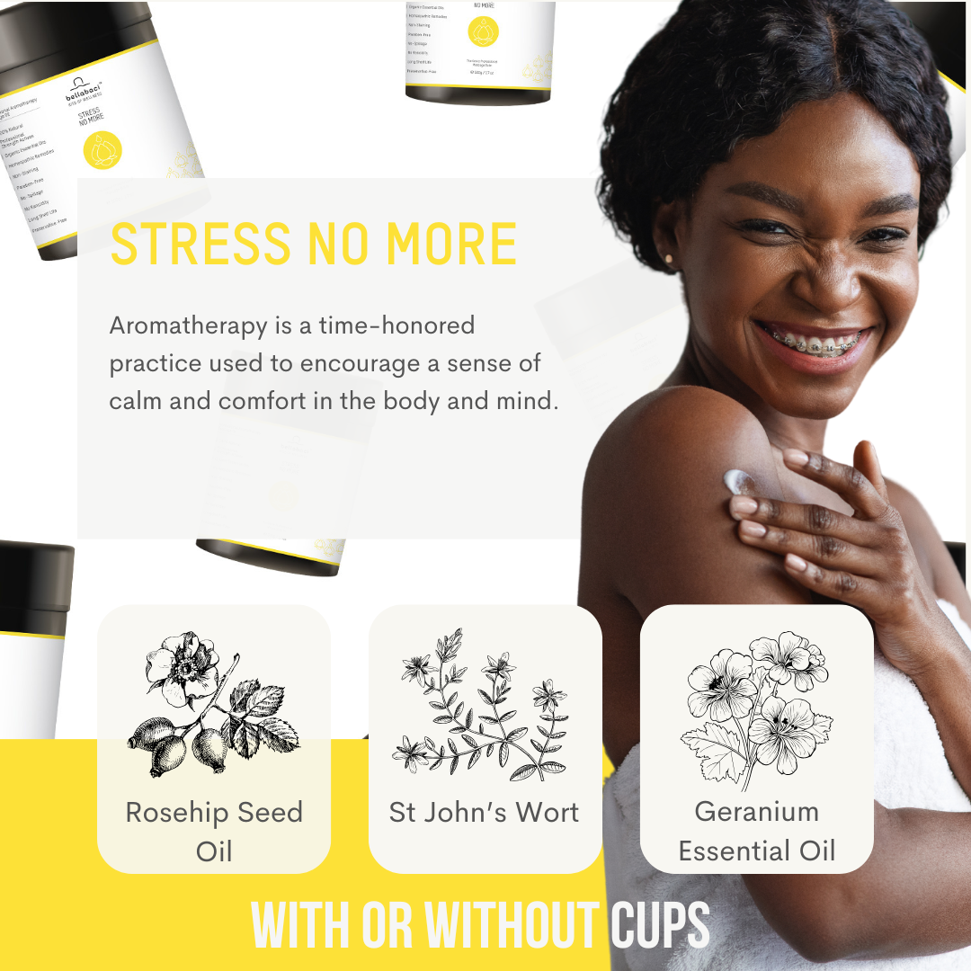 Bellabaci Stress No More Wellness Balm, 17.63 oz