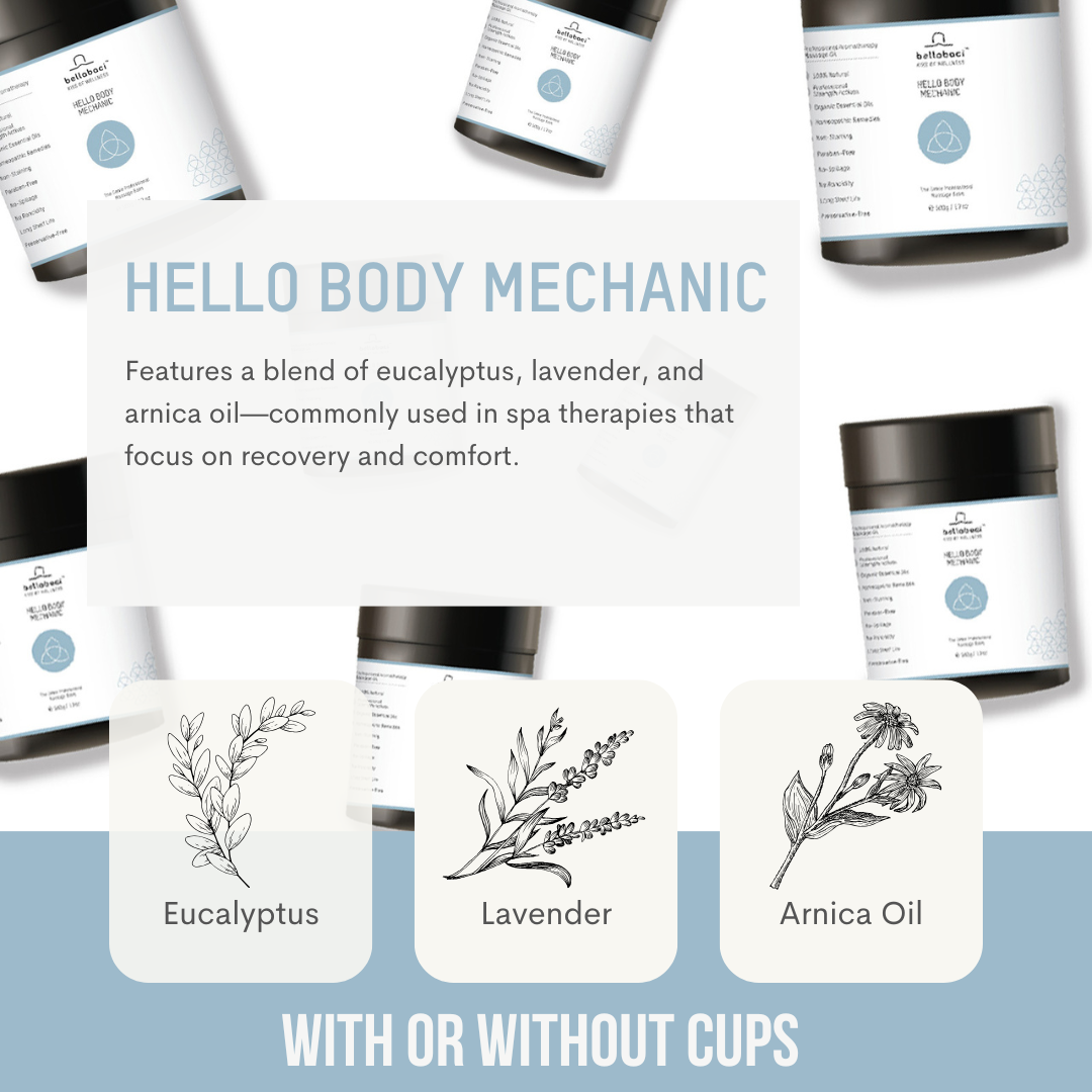 Bellabaci Hello Body Mechanic Wellness Balm, 17.63 oz