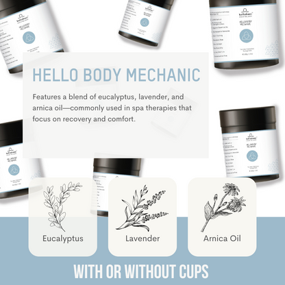 Bellabaci Hello Body Mechanic Wellness Balm, 17.63 oz