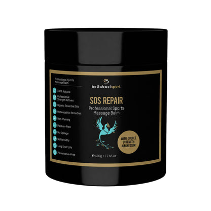 Bellabaci Sport SOS Repair Wellness Balm w/ Magnesium, 17.63 oz