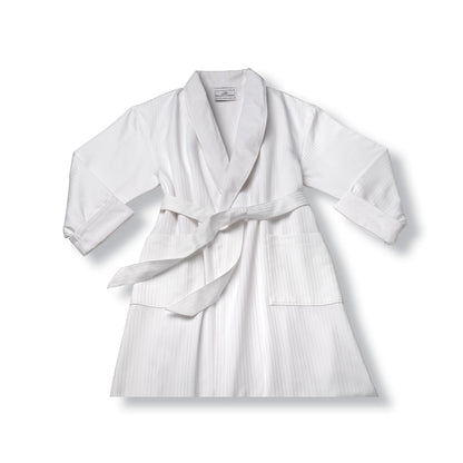 Boca Terry Satin Stripe Shawl Collar Robe