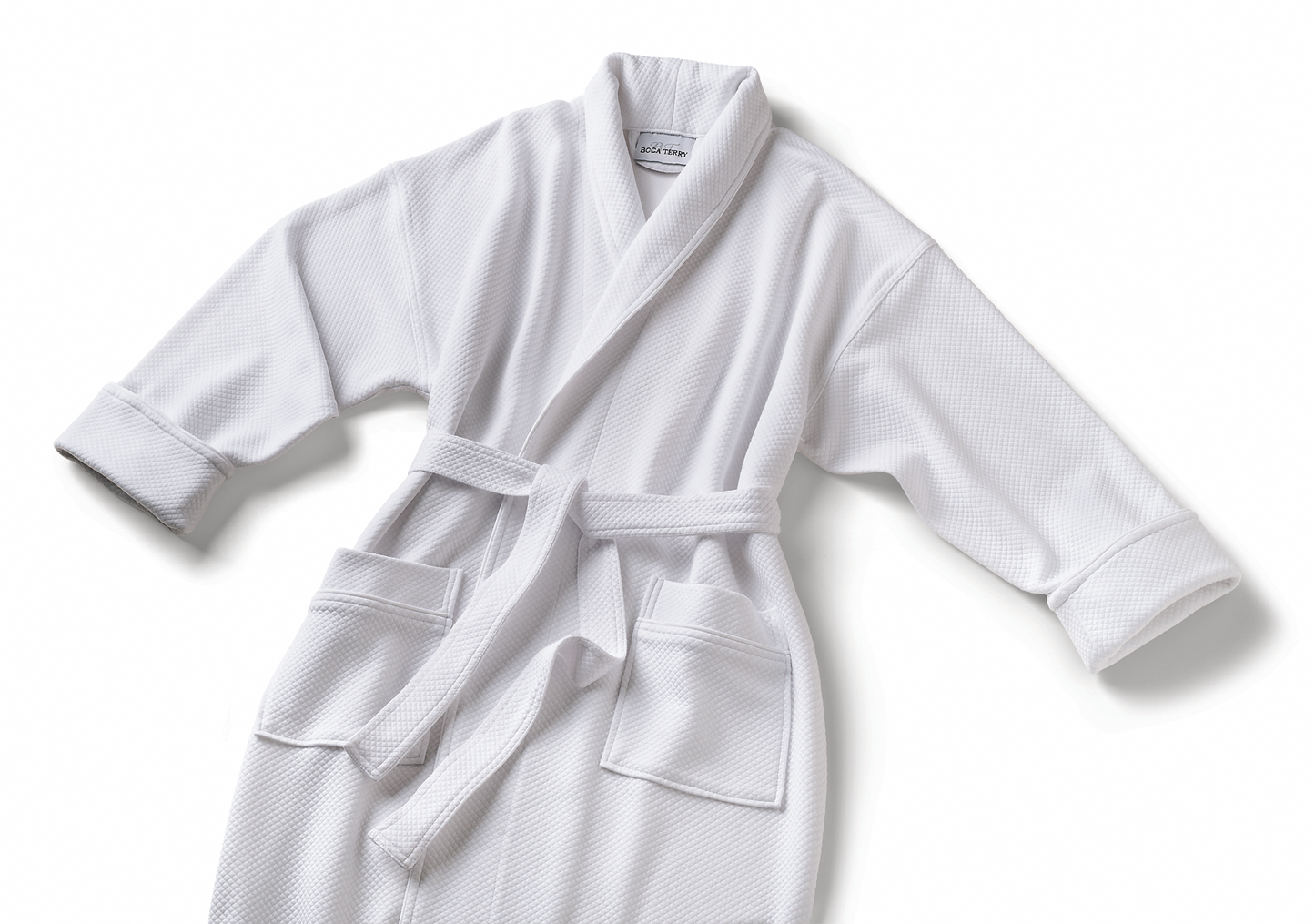 Boca Terry Knit Diamond Shawl Collar Robe – Universal Companies