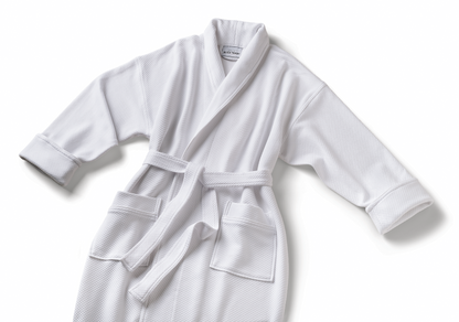 Boca Terry Knit Diamond Shawl Collar Robe