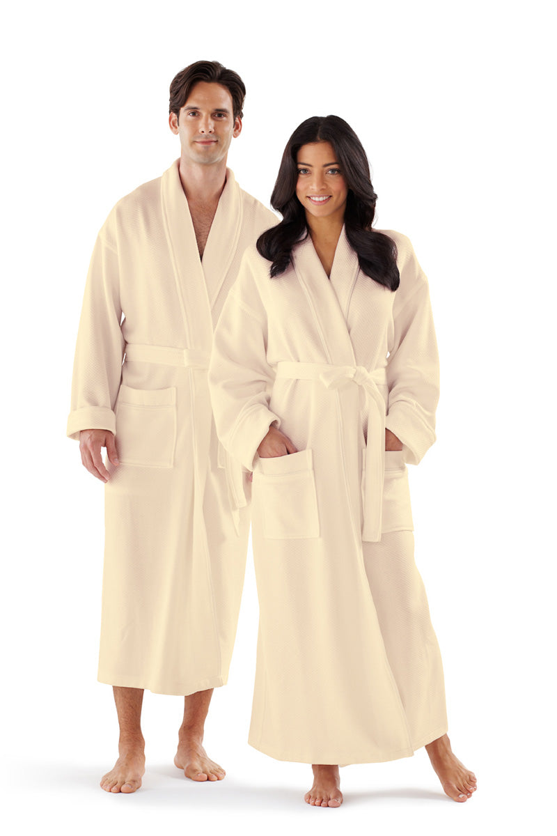 Boca Terry Knit Diamond Shawl Collar Robe – Universal Companies