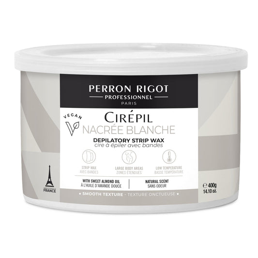 Cirepil Soft Wax Tin, Nacrée Blanche, 14 oz