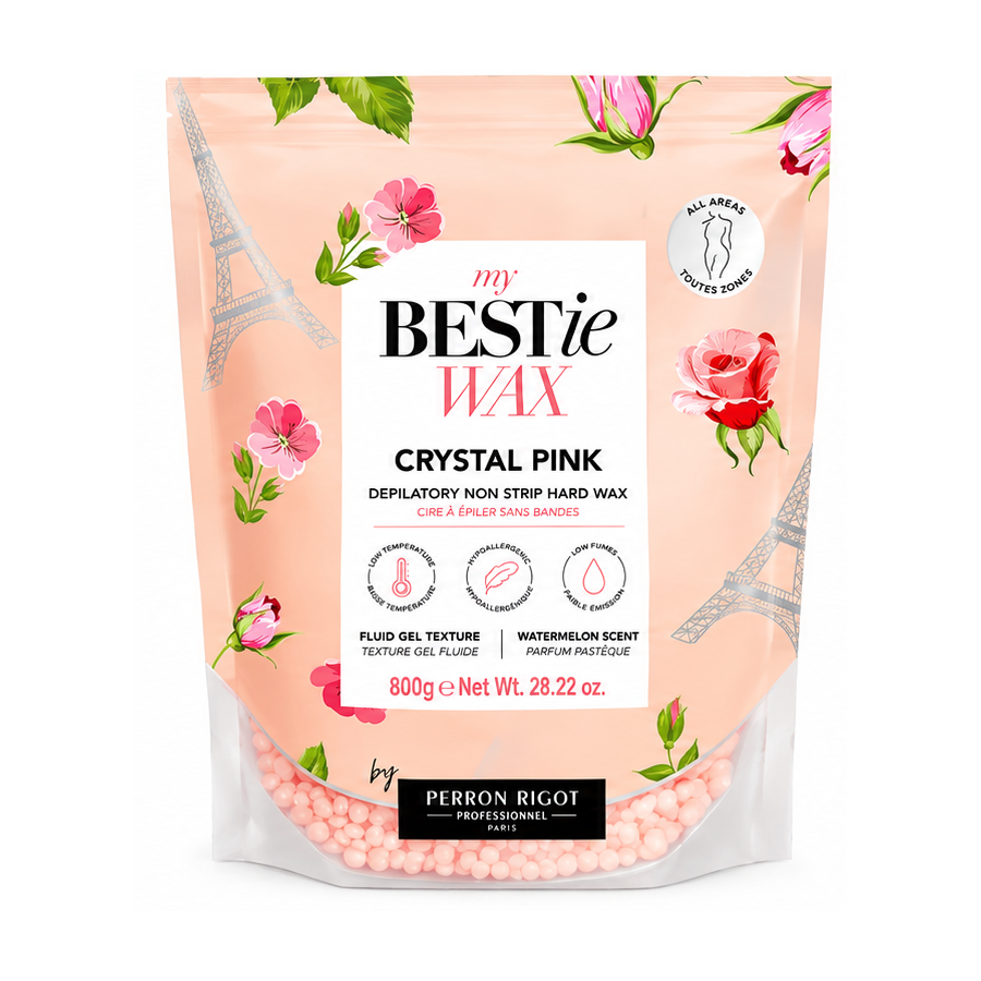 My BESTie Wax by Perron Rigot, Crystal Pink, Hard Wax, 28.22 oz