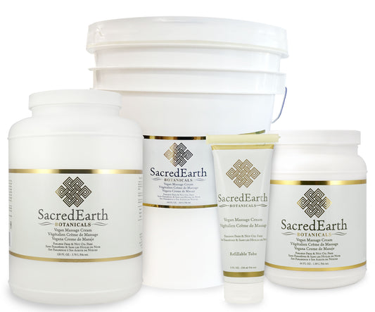 Sacred Earth Botanicals Vegan Massage Cream