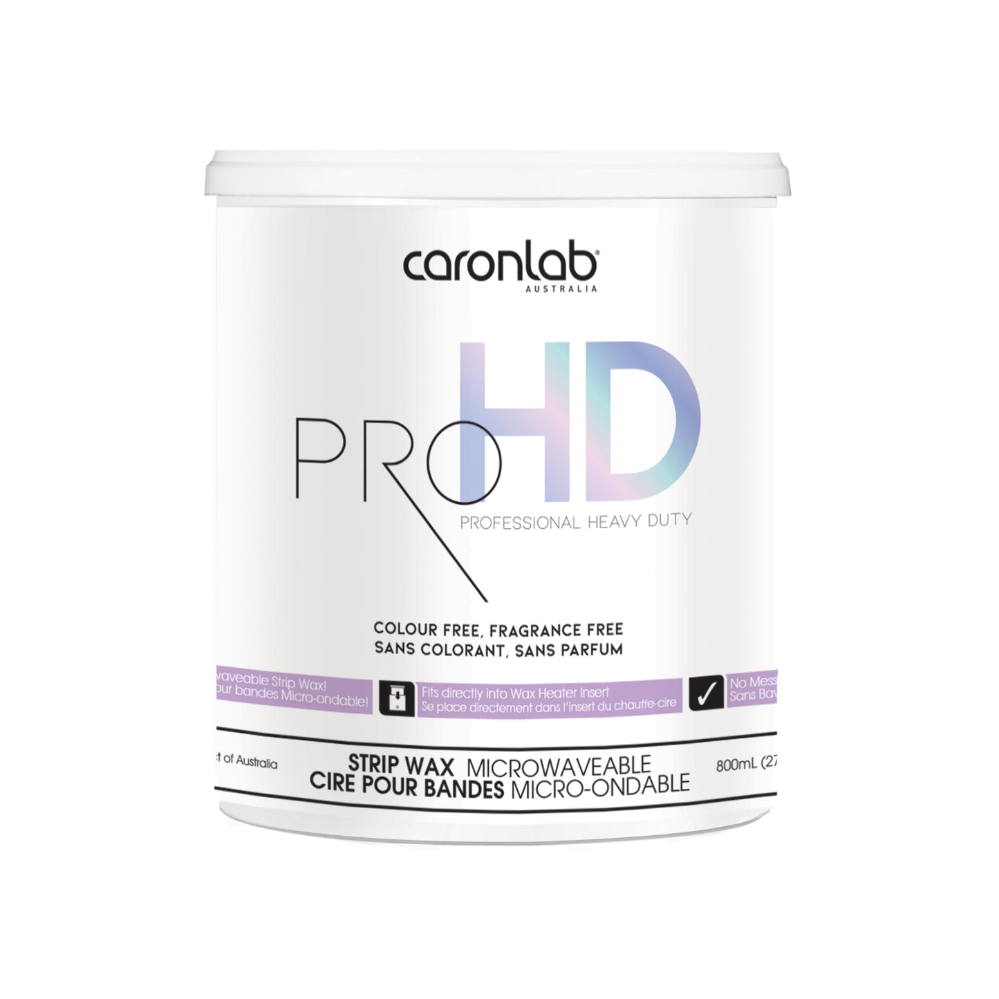 Caronlab PRO HD Strip Wax, Microwaveable, 27 oz