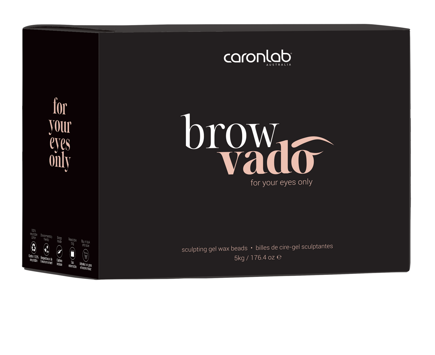 Caronlab Browvado Gel Wax Beads