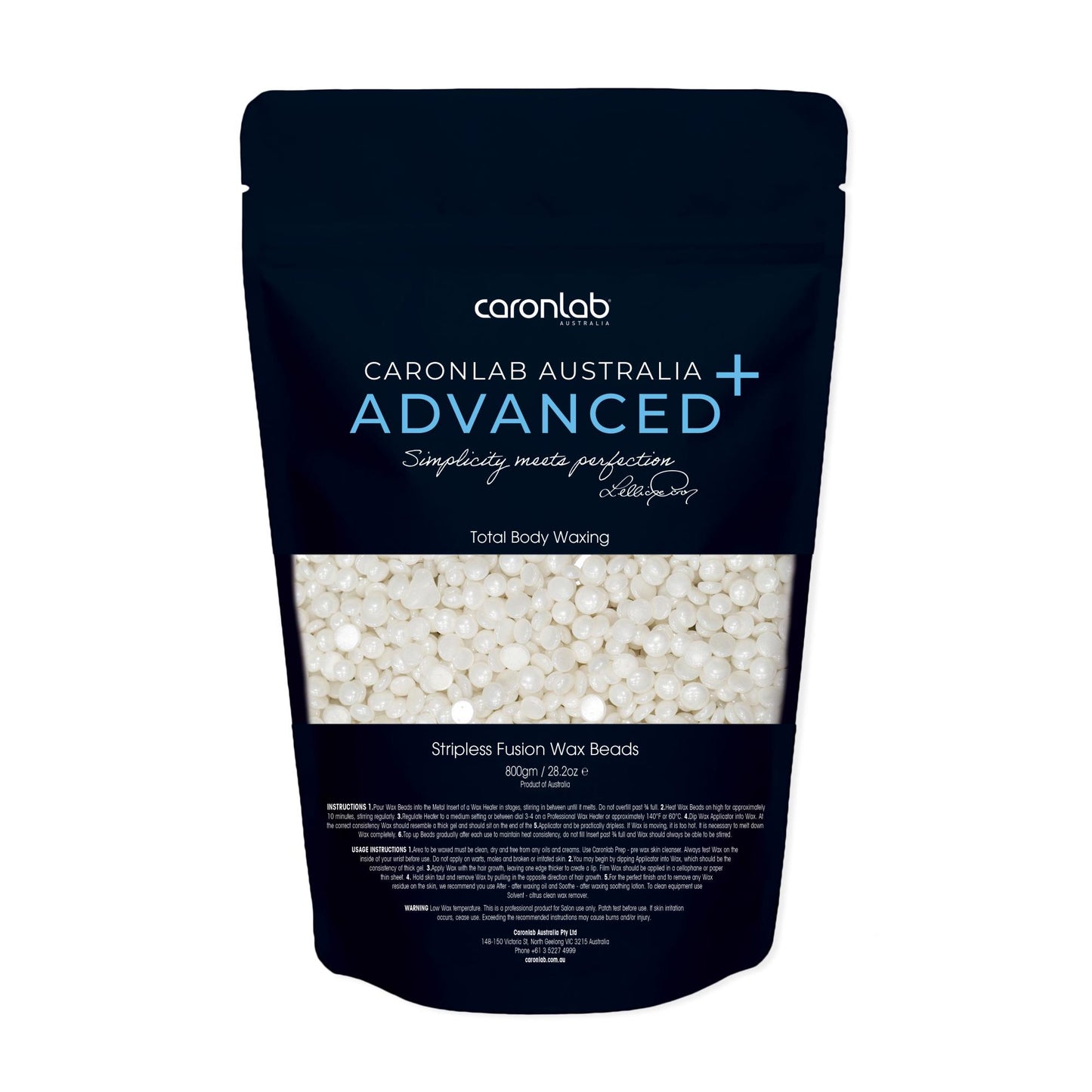 Caronlab Advanced+ Stripless Fusion Wax Beads