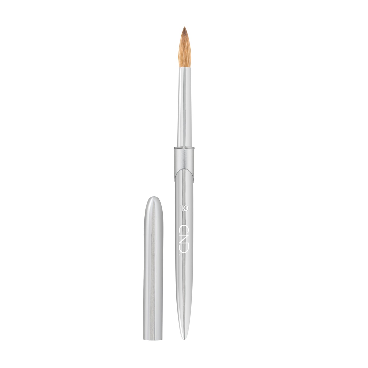 CND Pro Sculpting Liquid & Powder Round Brush, #10