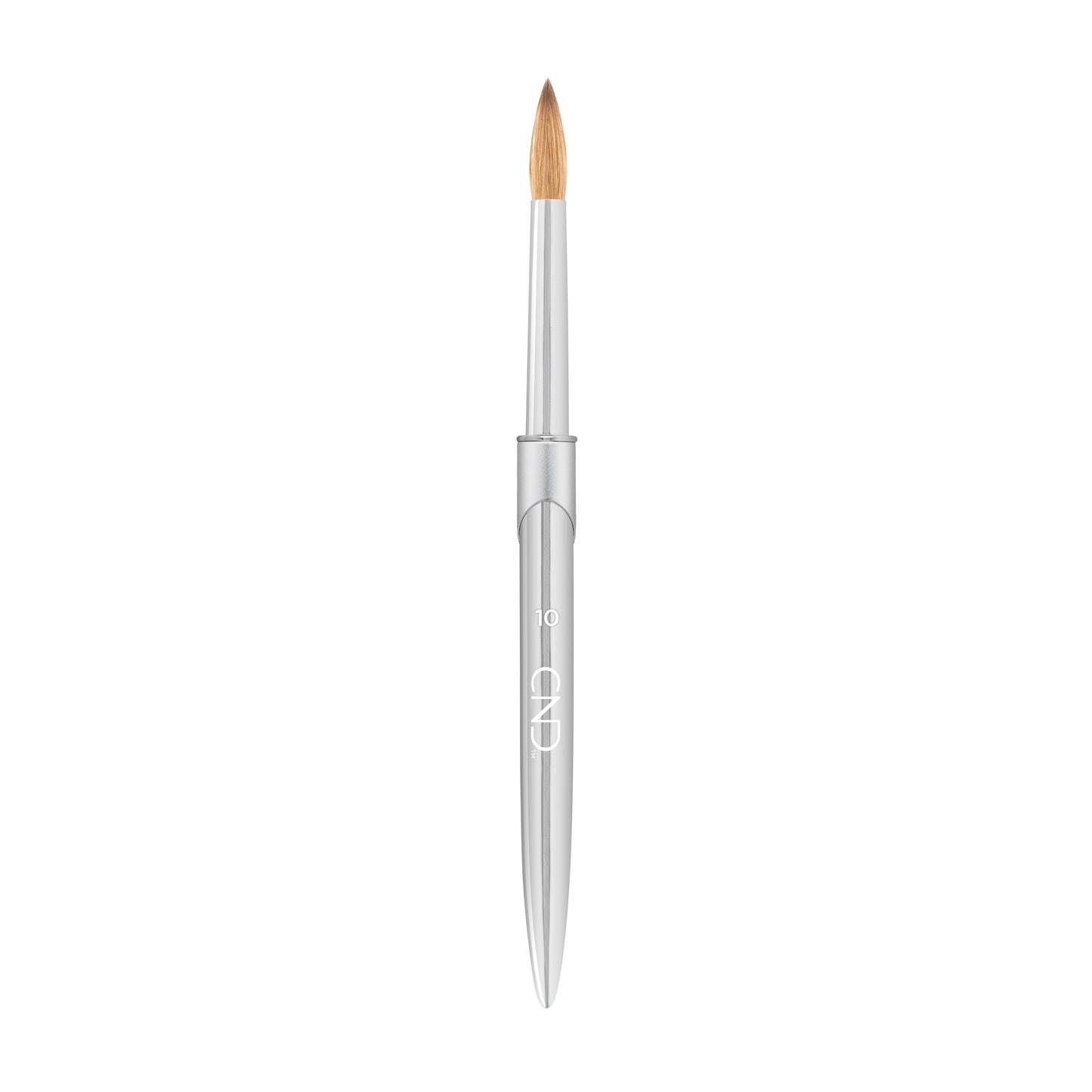 CND Pro Sculpting Liquid & Powder Round Brush, #10