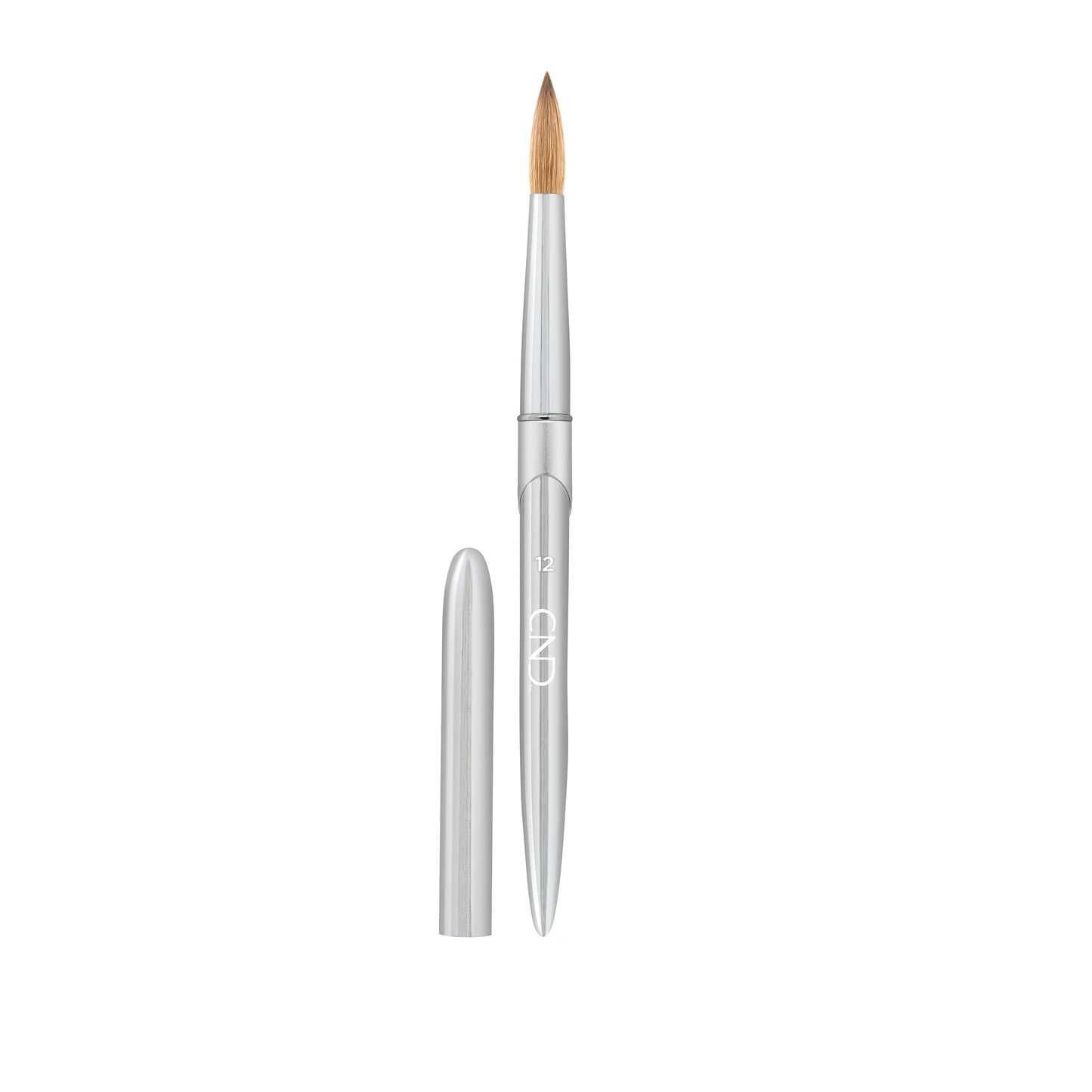CND Pro Sculpting Liquid & Powder Round Brush, #12
