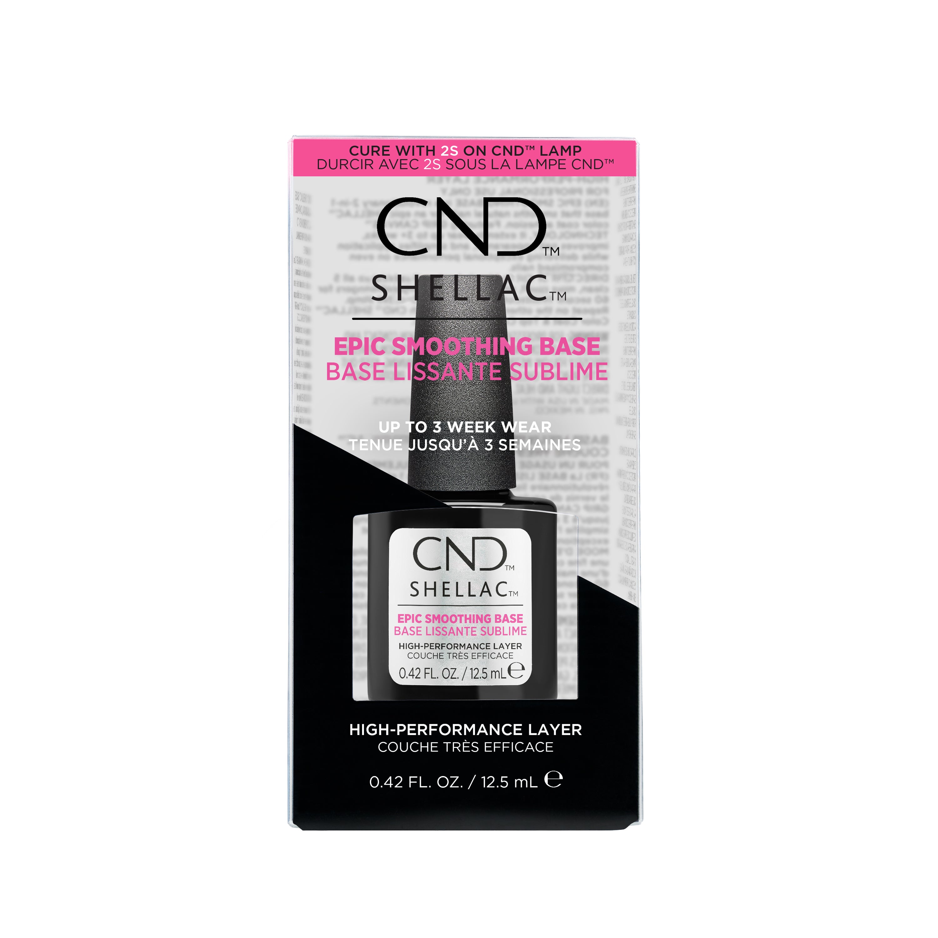CND Shellac, Epic Smoothing Base Coat, 0.42 fl oz – Universal