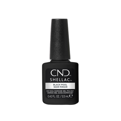 CND Shellac, Black Pool, 0.42 fl oz
