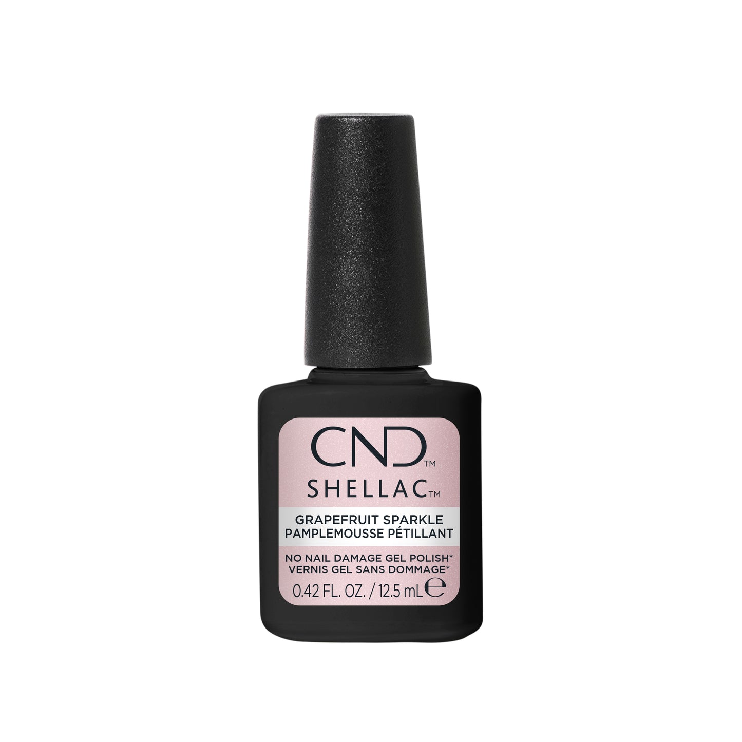 CND Shellac, Grapefruit Sparkle, 0.42 fl oz