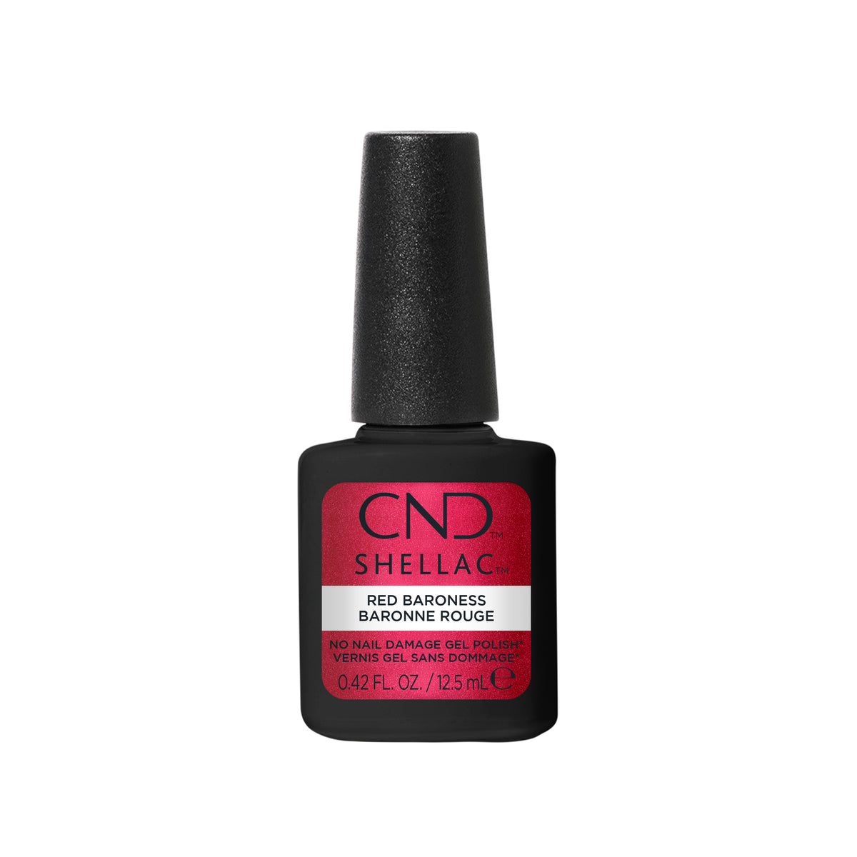 CND Shellac, Red Baroness, 0.42 fl oz