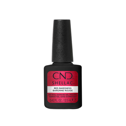 CND Shellac, Red Baroness, 0.42 fl oz