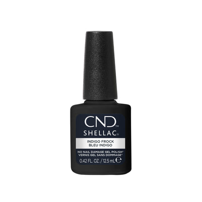 CND Shellac, Indigo Frock, 0.42 fl oz